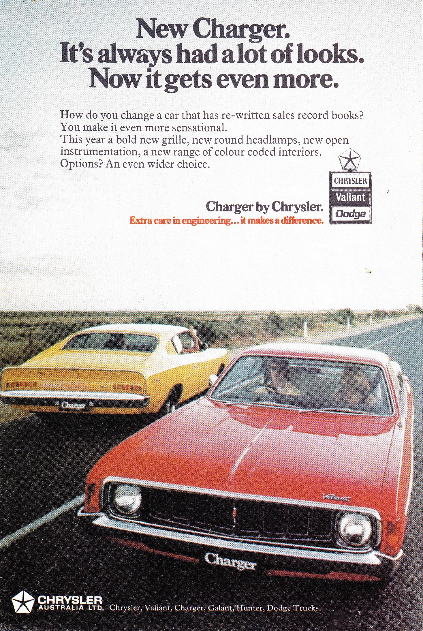 1973 Chrysler Valiant VJ Charger